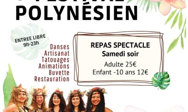 Festival Polynésien 5ème édition sur Vaugines 84
