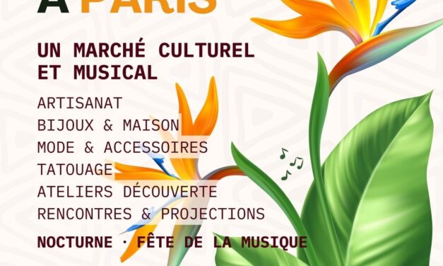 Marché polynésien à la délégation de Paris