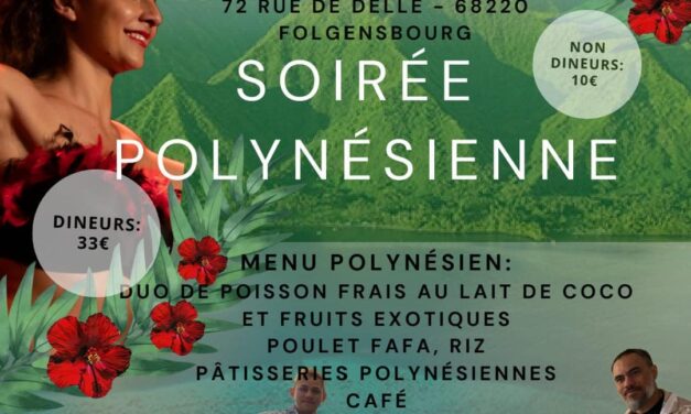 Soirée Polynésienne 68220 Folgensbourg
