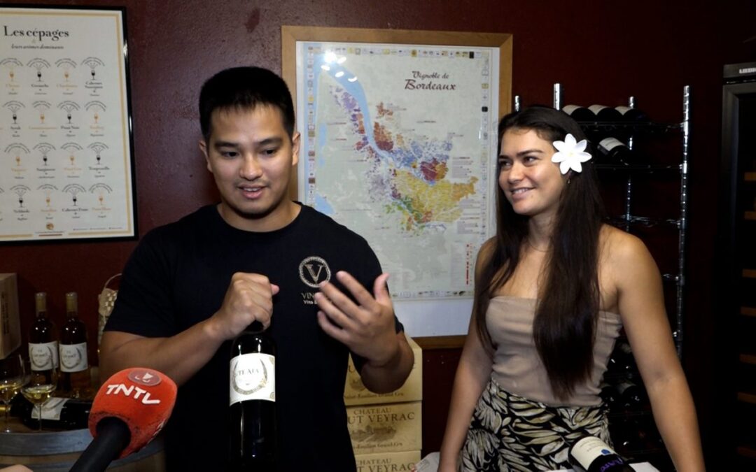 Du vin à la vanille de Tahiti