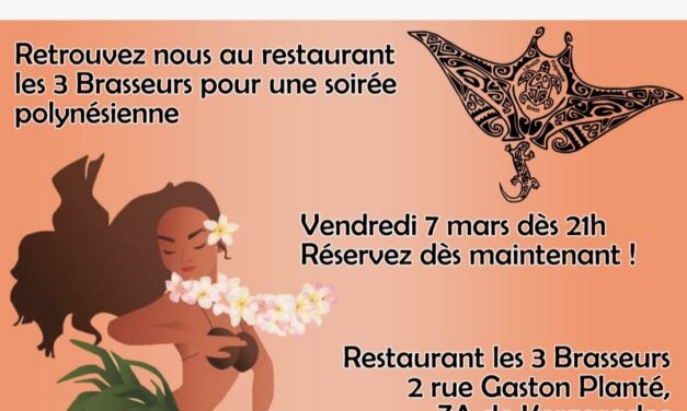 Soirée Polynésienne à Brest dans un restaurant