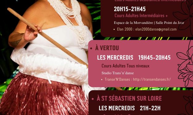 Cours de danse avec Tita de Tahiti Here