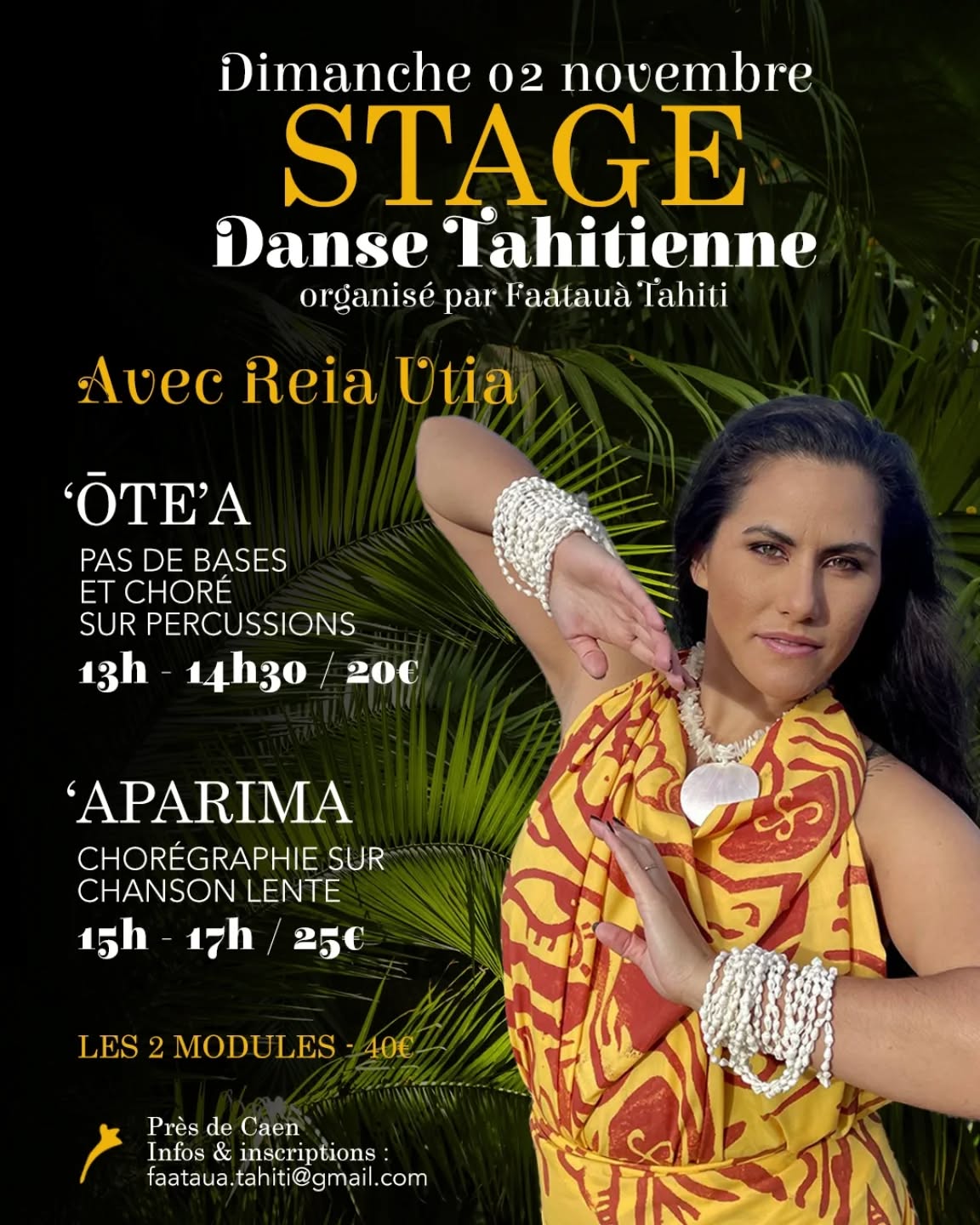 Stage de danse avec Reia Utia