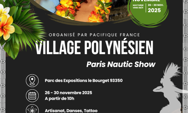 Village polynésien au Salon Paris Nautic Show 2025