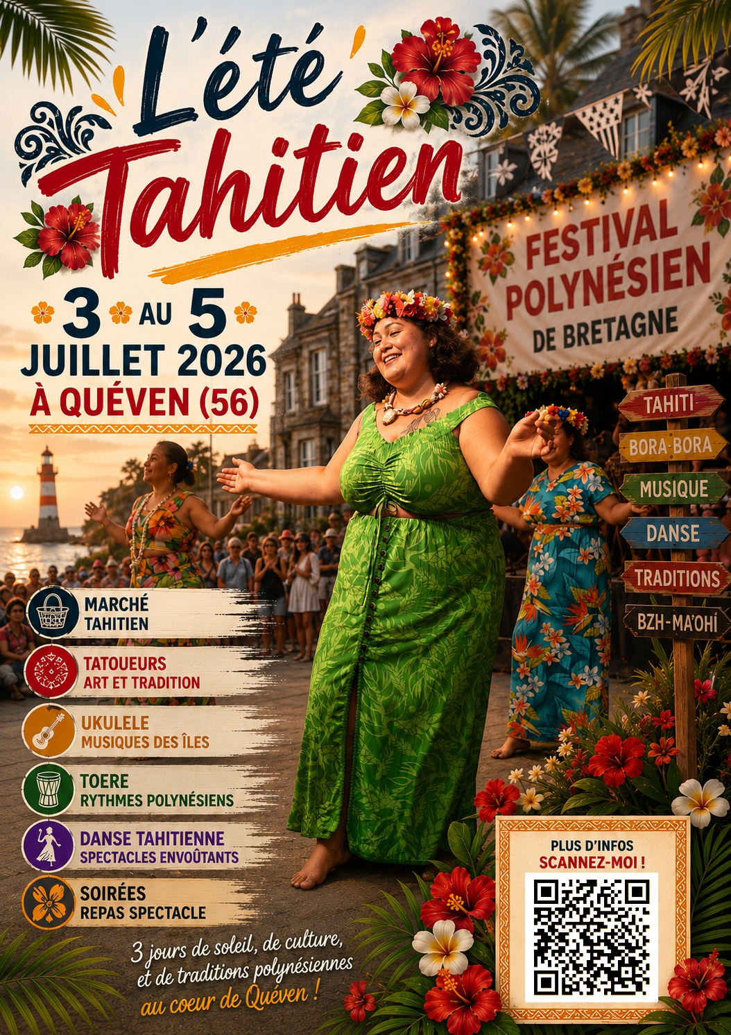 Tahiti à Queven
